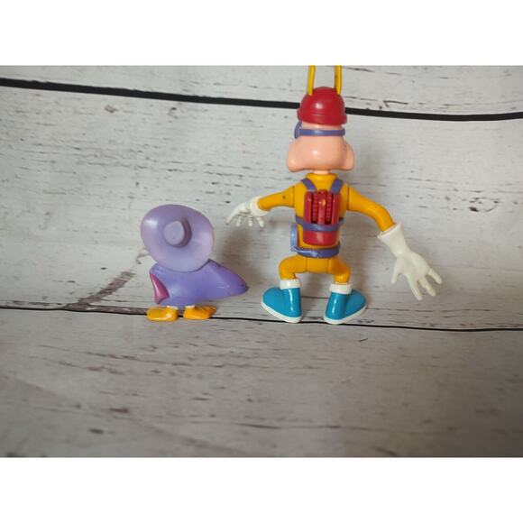 Darkwing Duck Magvolt Figure 1990s Vintage PVC Disney 1992 Toy Figurine - Picture 5 of 7